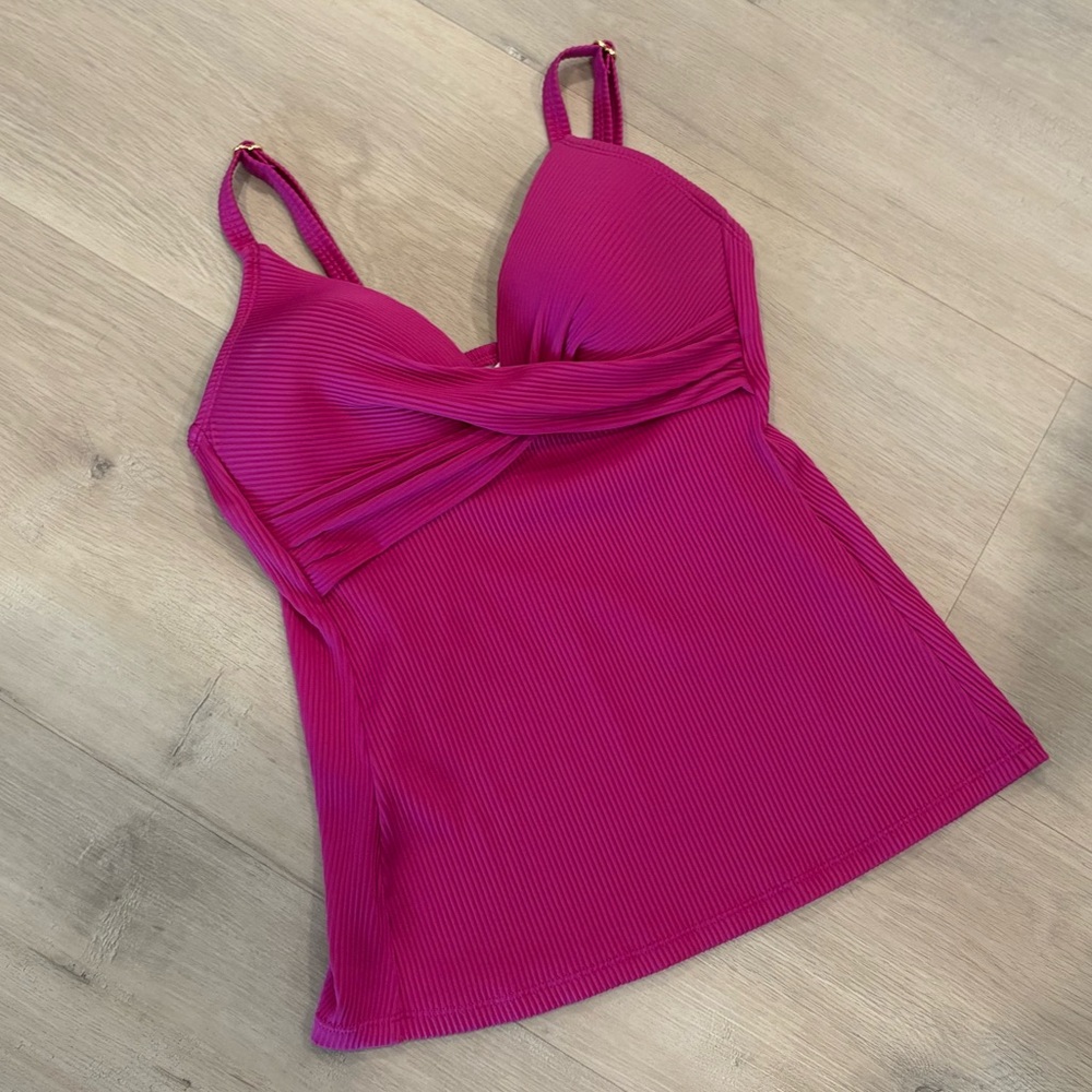 Women's Pink Swim Top